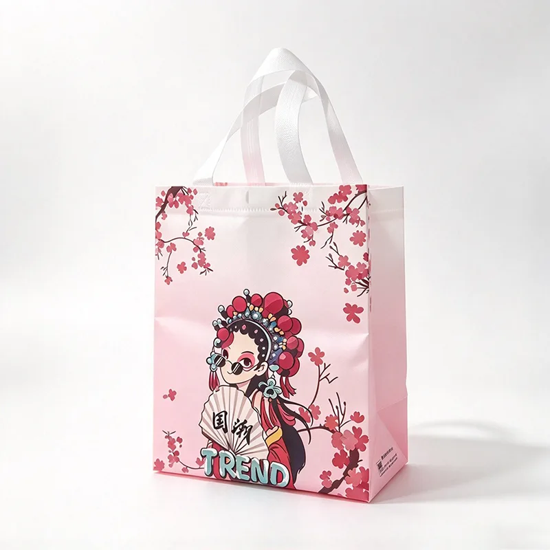 Bolsa no tejida para tienda de comestibles
