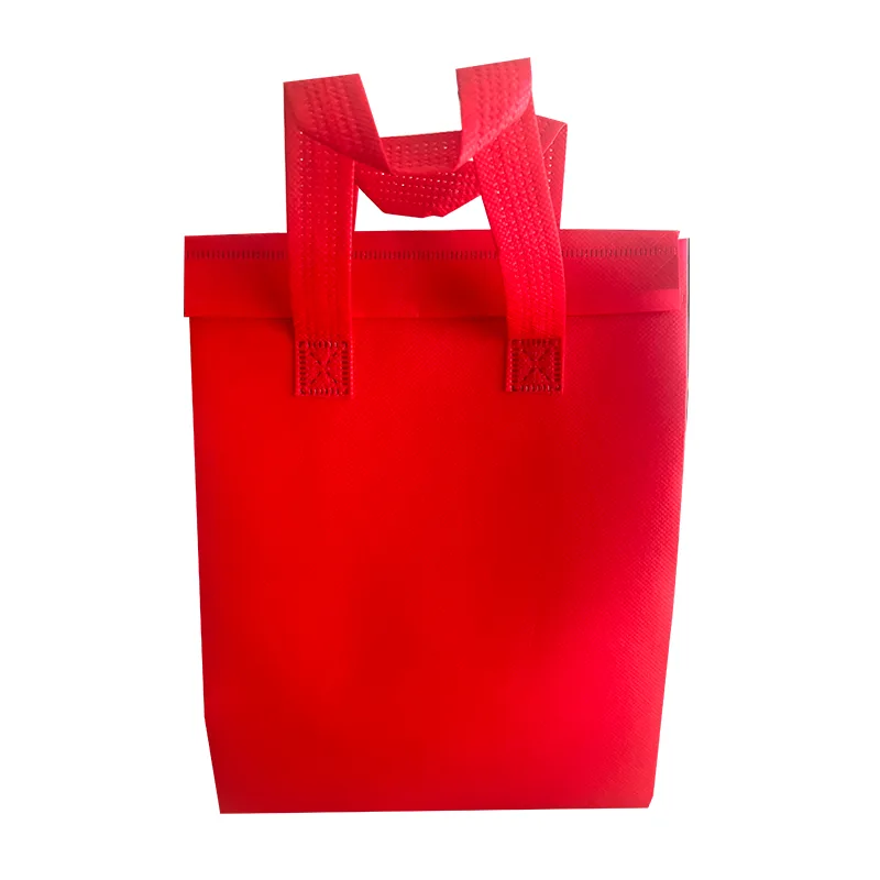 Bolsa de asas no tejida para compras de supermercado